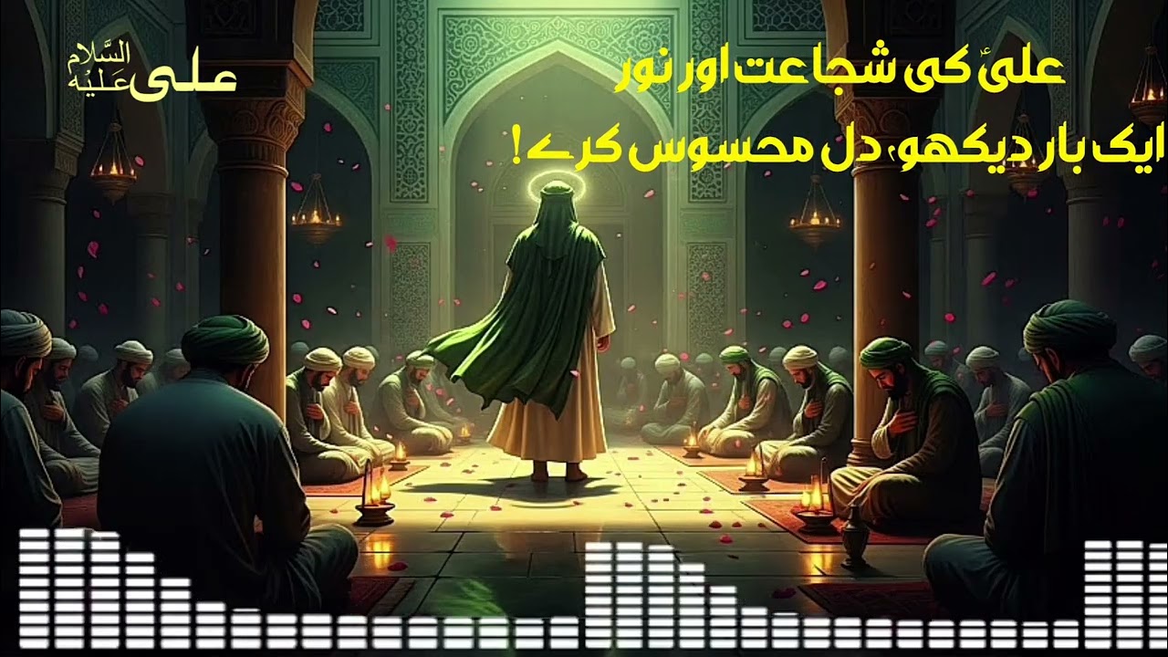 Aliؑ — Noor, Adal aur Shujaat ki Zinda Pehchaan | Dil ko Chhoo Lene Wali Manqabat