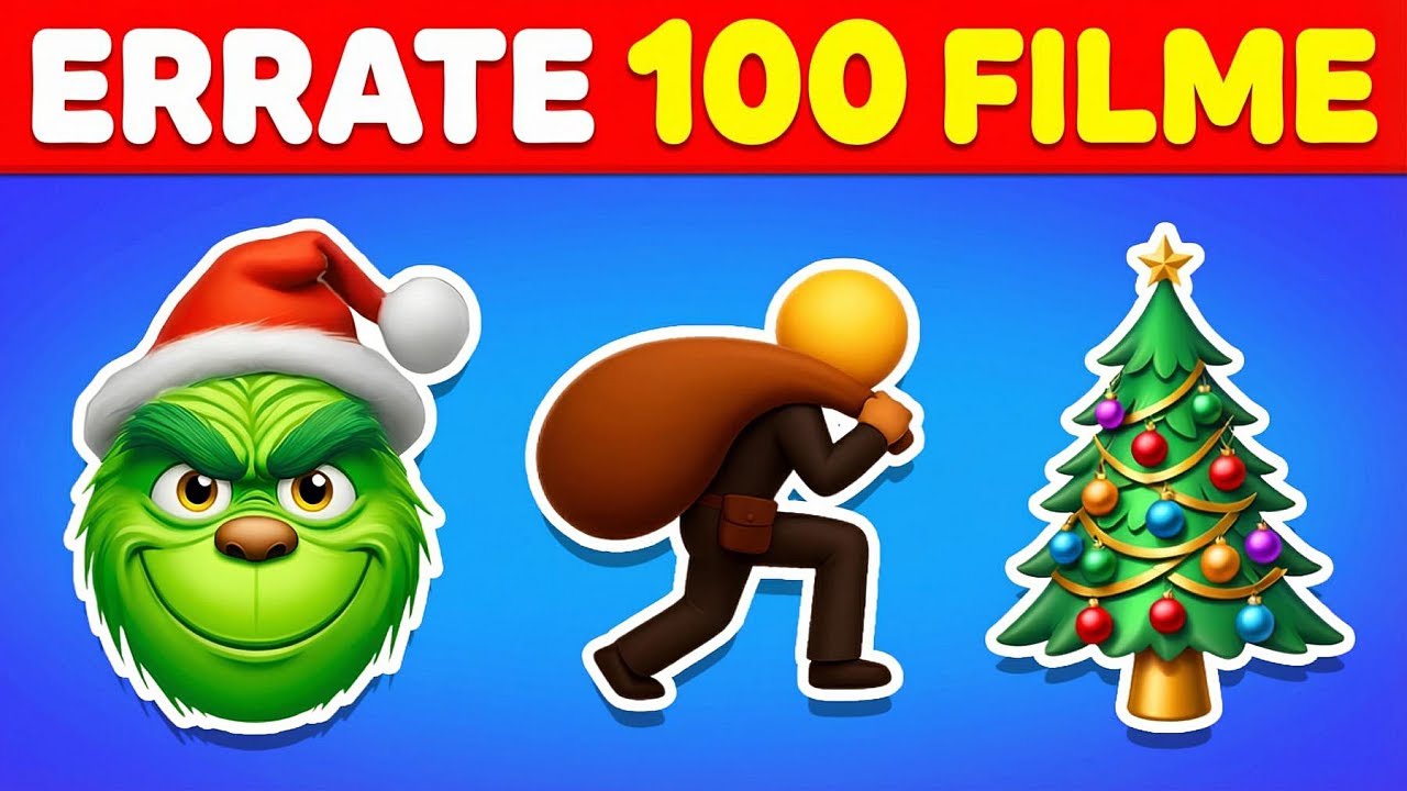 Kannst du den FILM anhand der EMOJIS erraten? 🎬🎁 Film-Quiz-Challenge