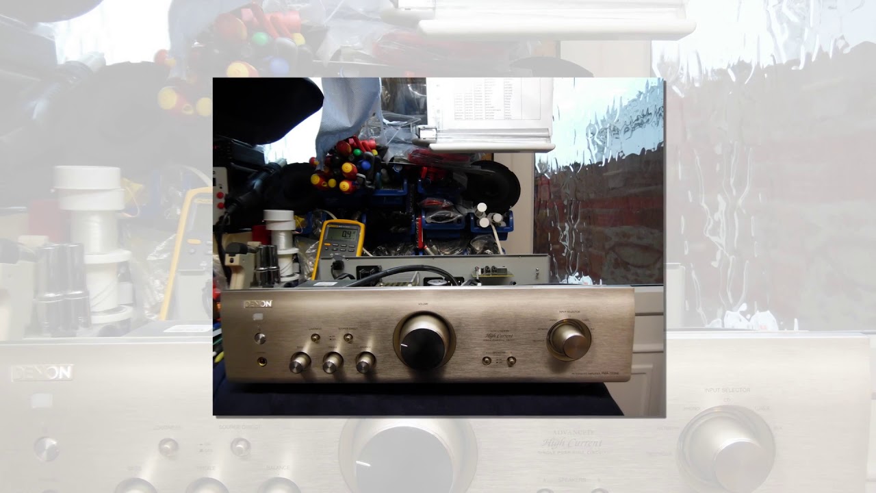 Denon PMA720AE Amplifier Repair