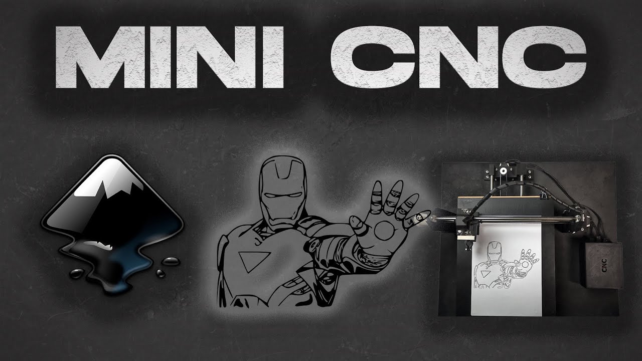#4 CNC con motores 28byj-48| código G con Inkscape