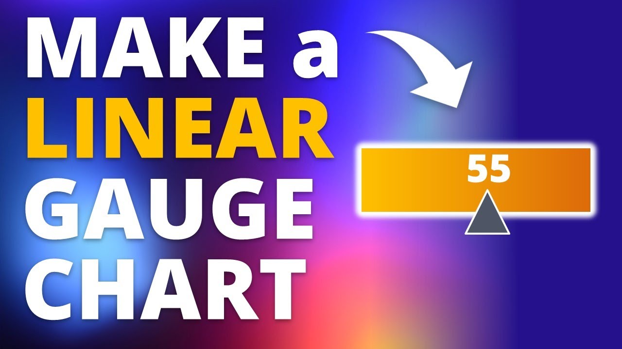 How to Make a Linear Gauge Chart in PowerPoint ⏲ [PPT CHARTS 📊]