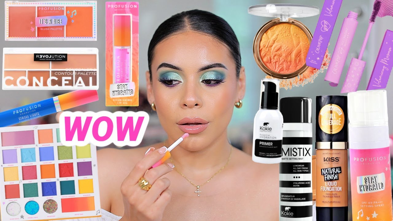 Testing NEW DRUGSTORE MAKEUP! First impressions 😊