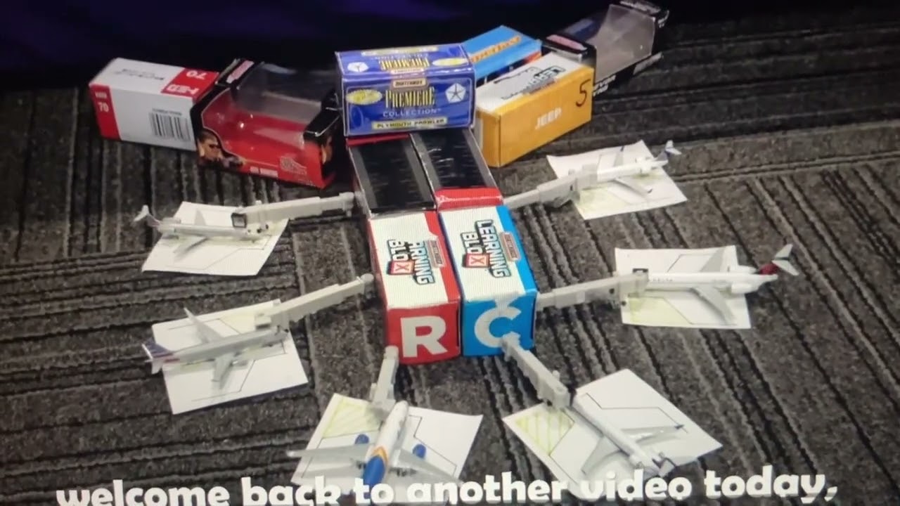 JJ Aviation 100 Updates Of Random Model Airports: Music Video!