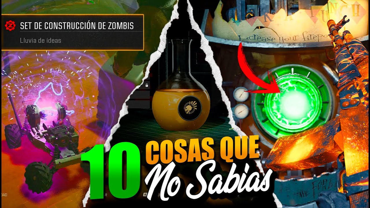 10 Cosas que Seguro NO sabias Black Ops 6 Zombies | Mecanicas Ocultas, Subir Aumentos Rápido y Más