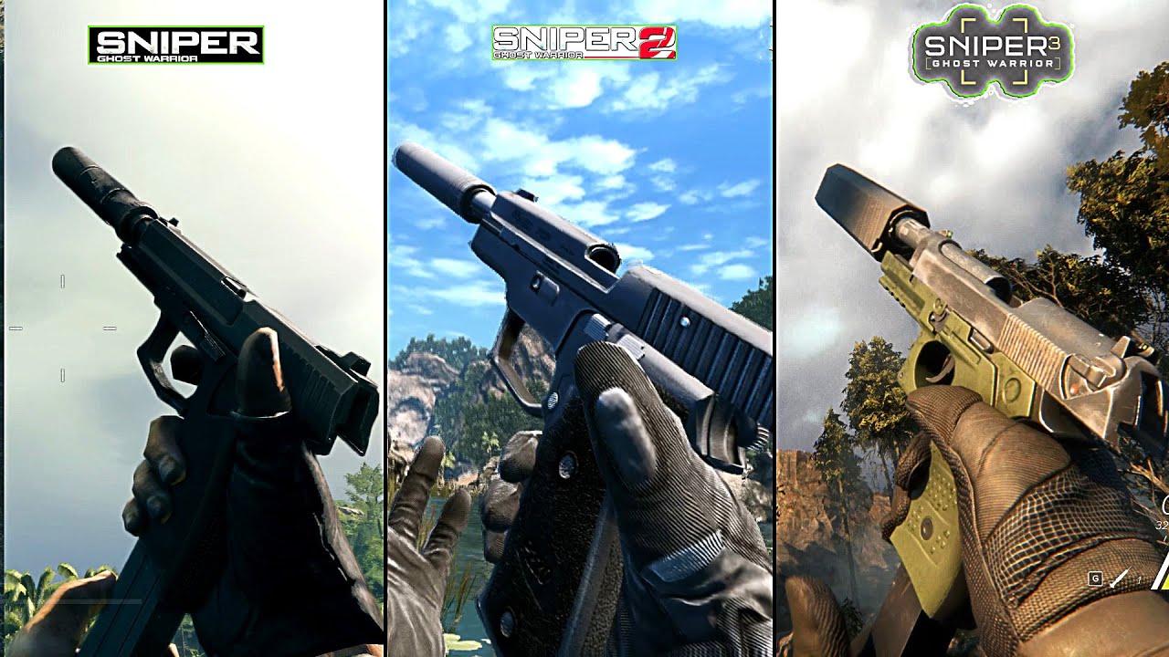 Sniper Ghost Warrior Vs Sniper Ghost Warrior 2 Vs Sniper Ghost Warrior 3 | Comparison