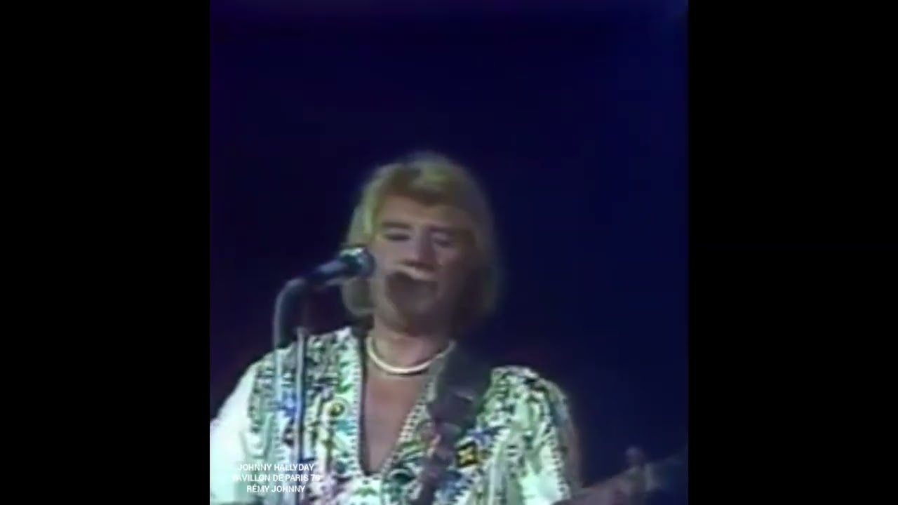 Johnny Hallyday Toujours là Live au Pavillon de paris 1979