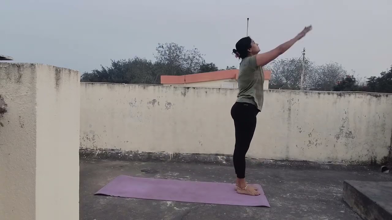 108 Surya Namaskaras/Whole body excercise/get fit with RS