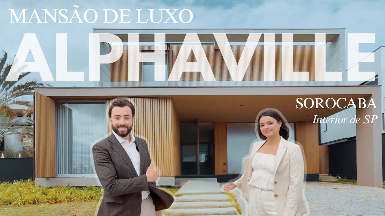 MANSÃO EM ALPHAVILLE NOVA ESPLANADA - O LUXO EM SOROCABA NO INTERIOR DE SÃO PAULO