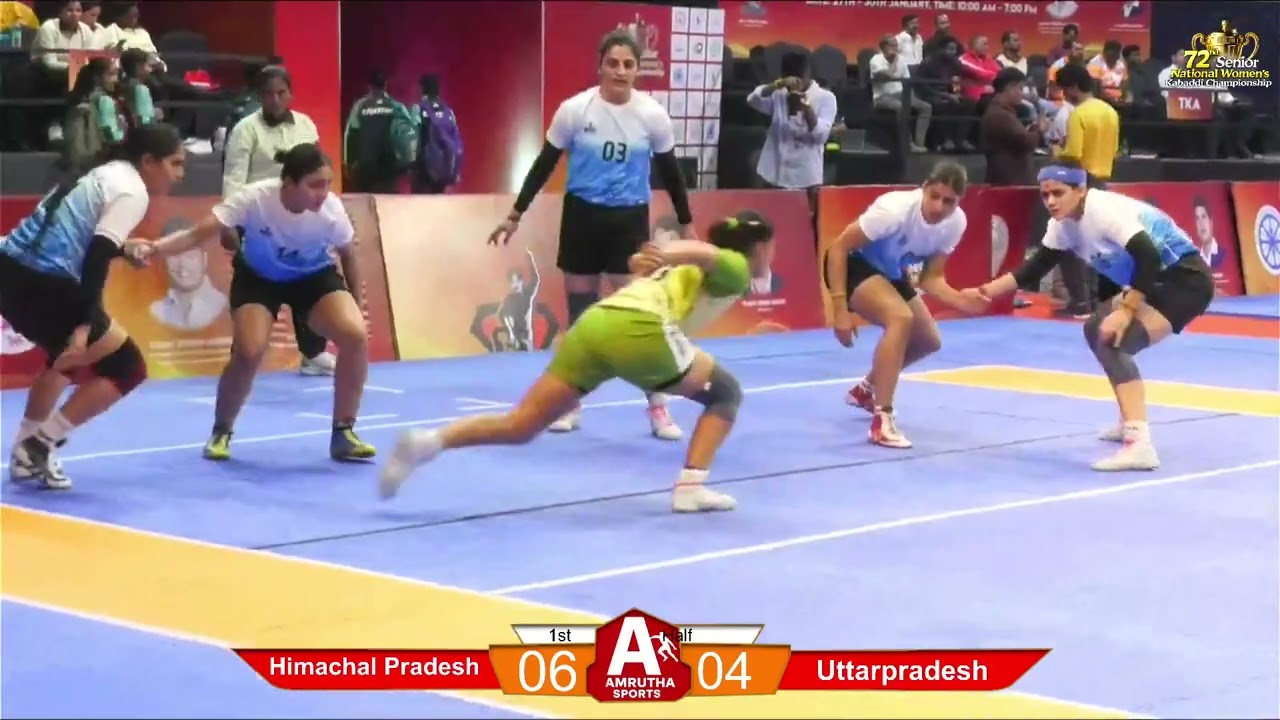 Uttar Pradesh vs Himachal Pradesh | 72nd Senior National Women’s Kabaddi Championship  | Full Match 