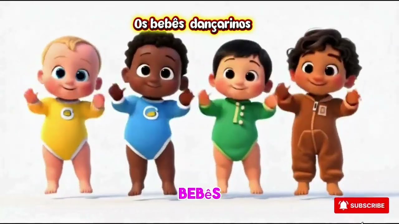 “Os 4 Bebês Dançarinos Mais Fofos do Mundo! 💃🕺 Prepare-se para Rir e Dançar!”