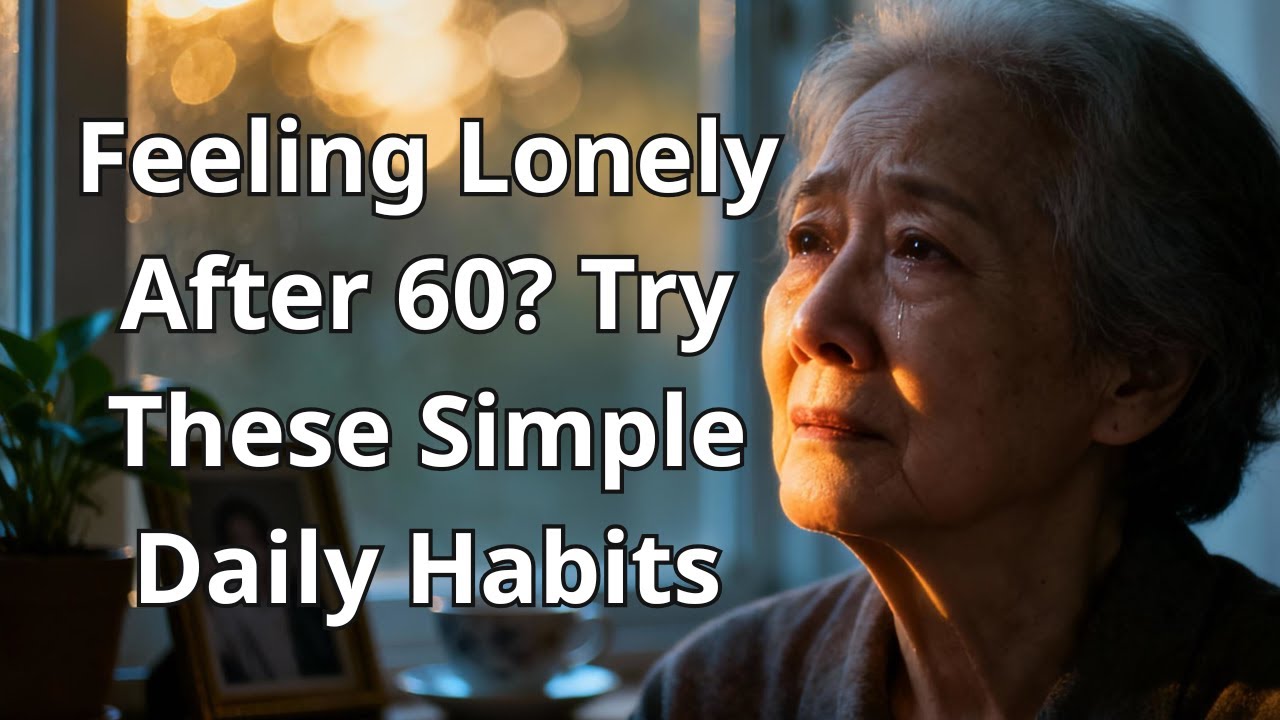 7 Gentle Ways to Beat Loneliness After 60 | Rediscover Joy & Purpose