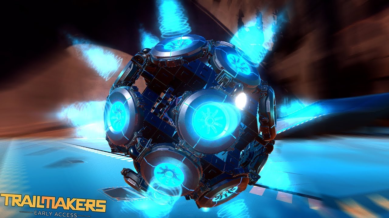 Covering a Ball in Hoverpads Did WHAT?! - Trailmakers Early Access Gameplay