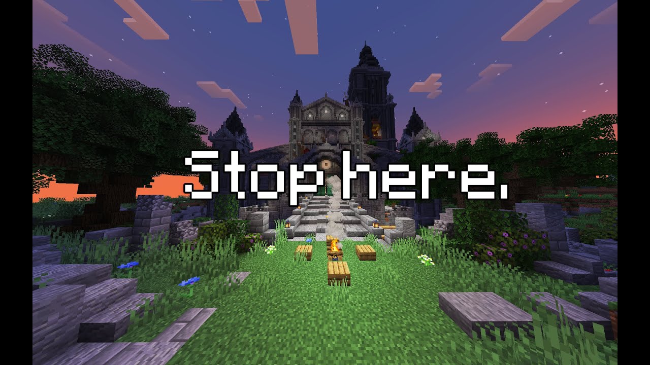 You're tired. Stop. (minecraft ambient)