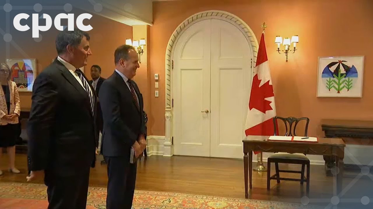 Swearing-in ceremony for federal ministers &ndash; September 16, 2025