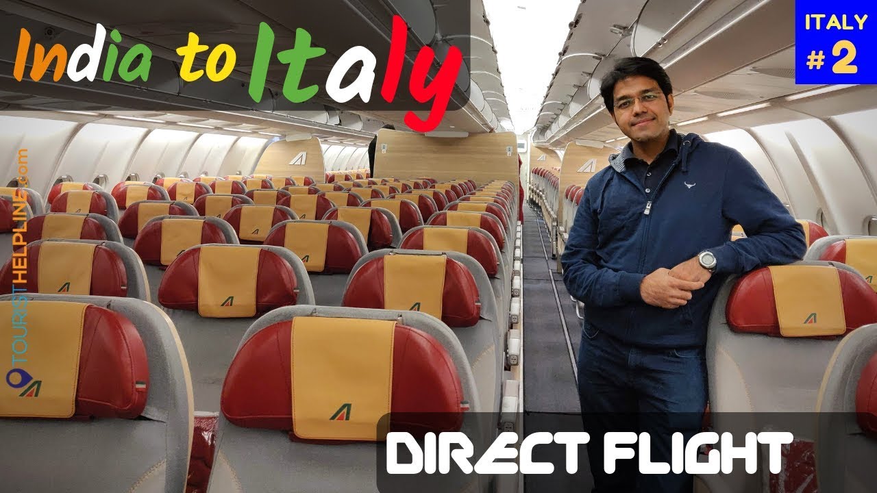 Alitalia: Delhi to Rome Non-stop | Rome Airport: Immigration, Schengen Visa, Tourist Sim, Transfer