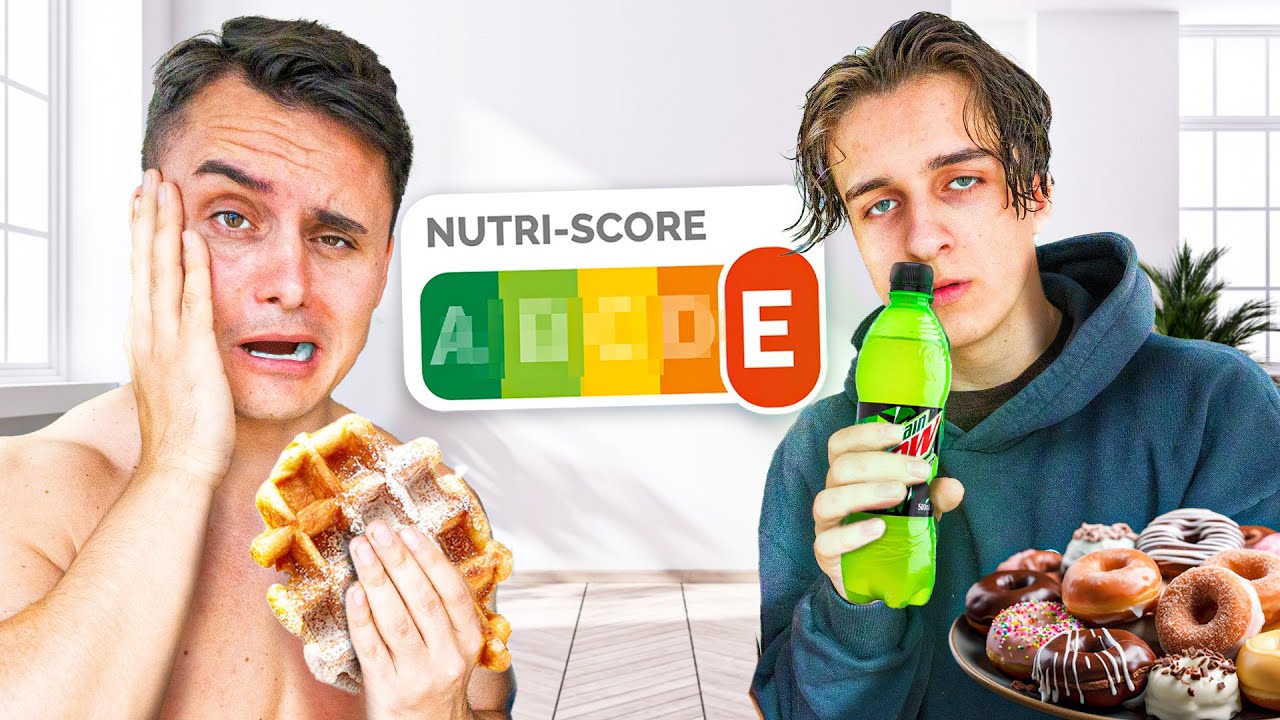 Wir essen 1 Tag nur Nutri-Score E Lebensmittel