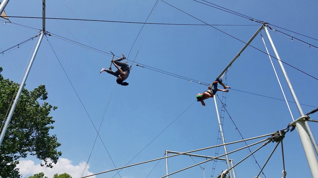 Trapezing