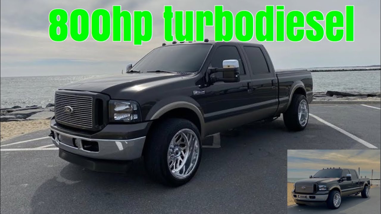 2006 f250 power stroke 6.0 fully built!  - 800hp review - show truck| One of a kind
