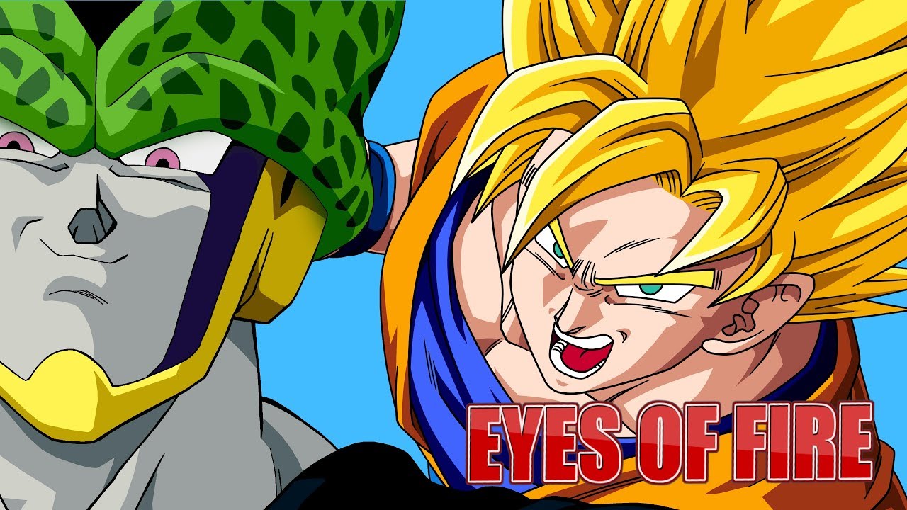 Dragon Ball Z Eyes of Fire Music Video (REMASTERED)
