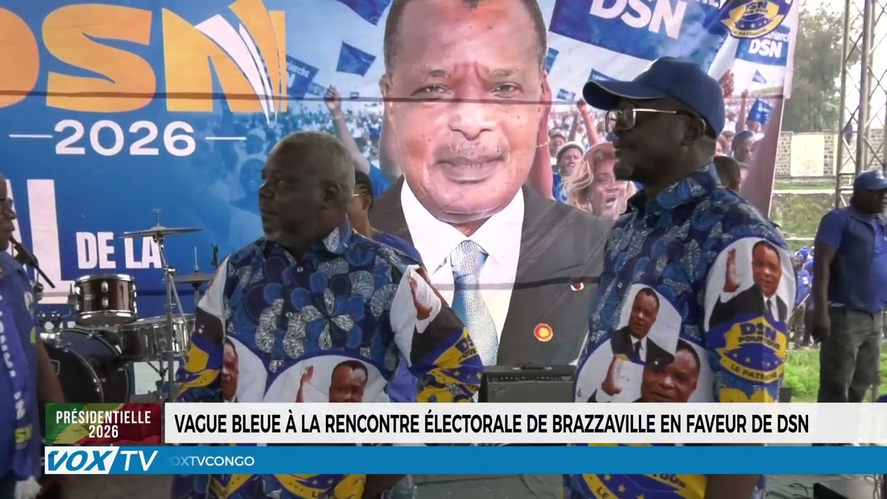 Vague bleue à la rencontre de l’électorat au stade EBOUÉ en faveur de dsn