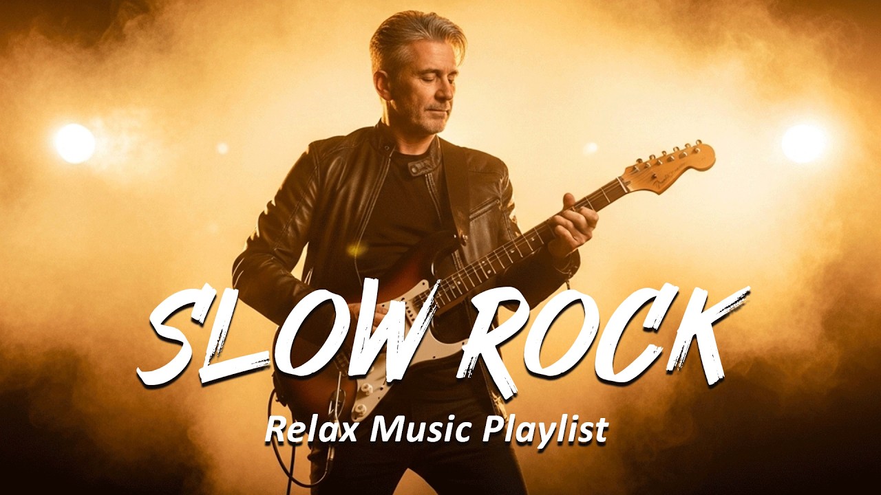 Relaxing Slow Rock Ballads 🌙 Soft Rock & Emotional Guitar Songs for Peaceful Nights