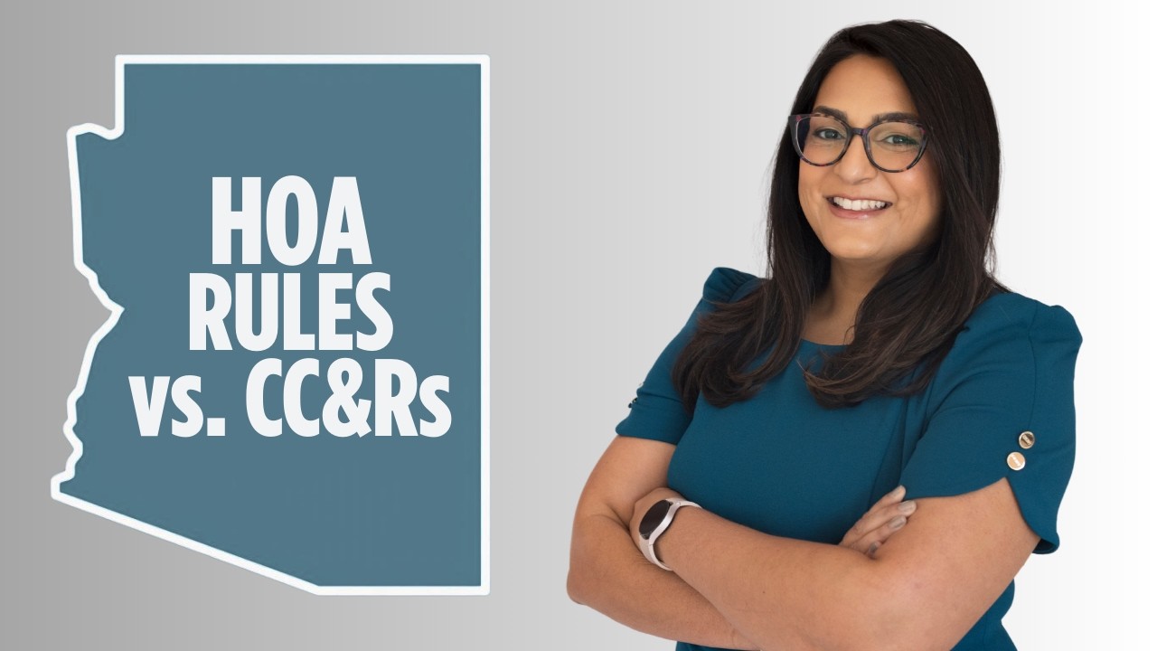 What’s the Difference Between HOA Rules and CC&Rs in Arizona