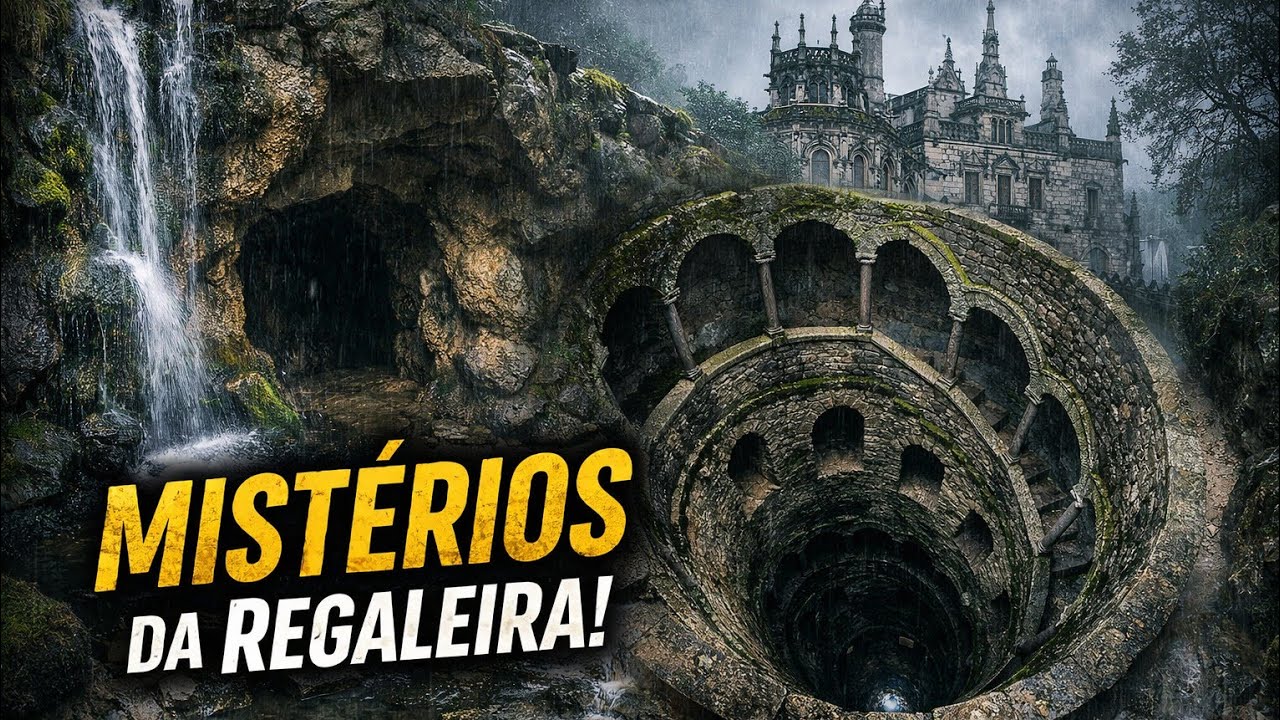 Quinta da Regaleira em Dia Chuvoso | Mistérios, Túneis Secretos e o Poço Iniciático