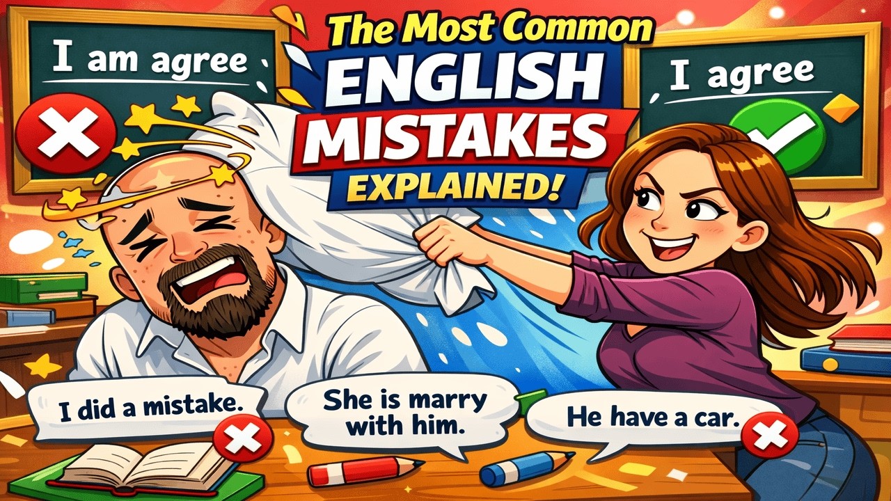The Most Common English Mistakes Explained With Example Sentences