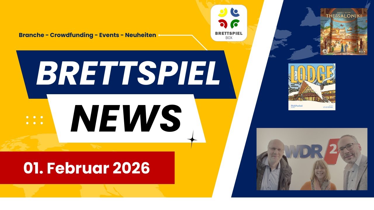 Brettspiel News der Brettspielbox   01.02.2026