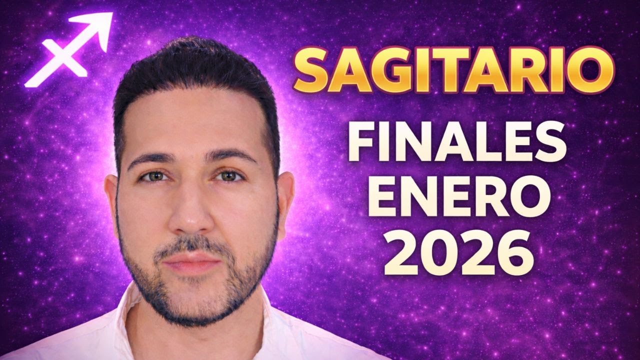 SAGITARIO ♐️  FINAL DE ENERO DE 2026