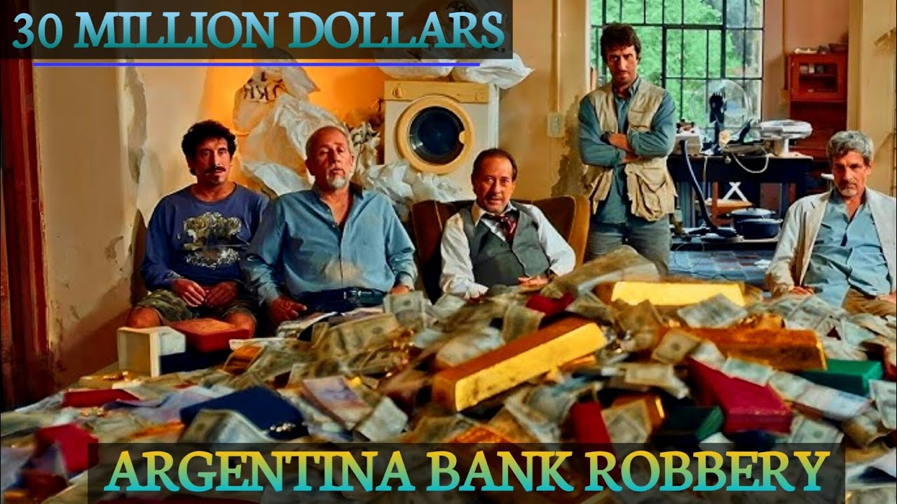 Bank Robbery In Argentina | 30 Million Dollars Stolen From A Bank #bankrobbery 