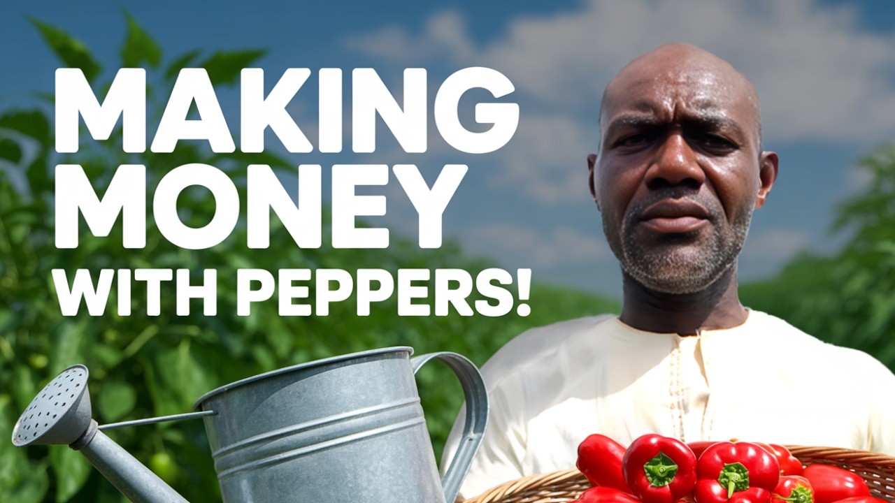 How He Makes Money In Pepper Farming