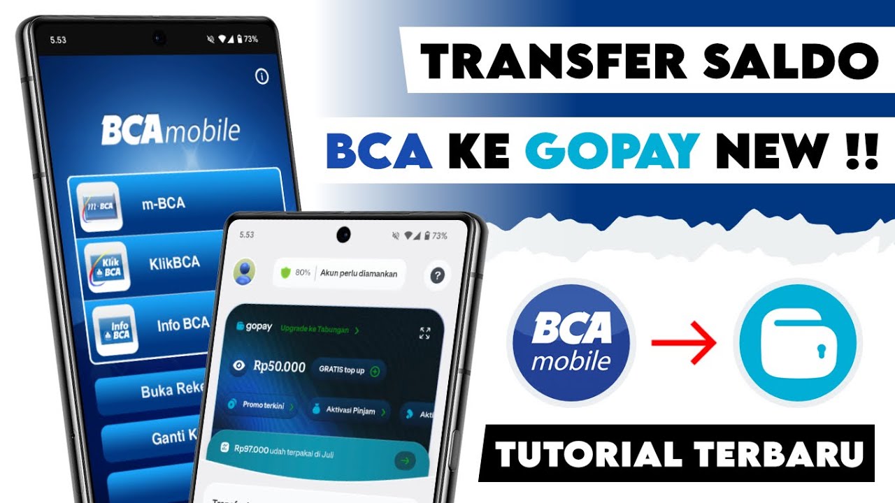 Cara Transfer BCA ke GoPay Terbaru || Cara Isi Saldo GoPay Lewat BCA