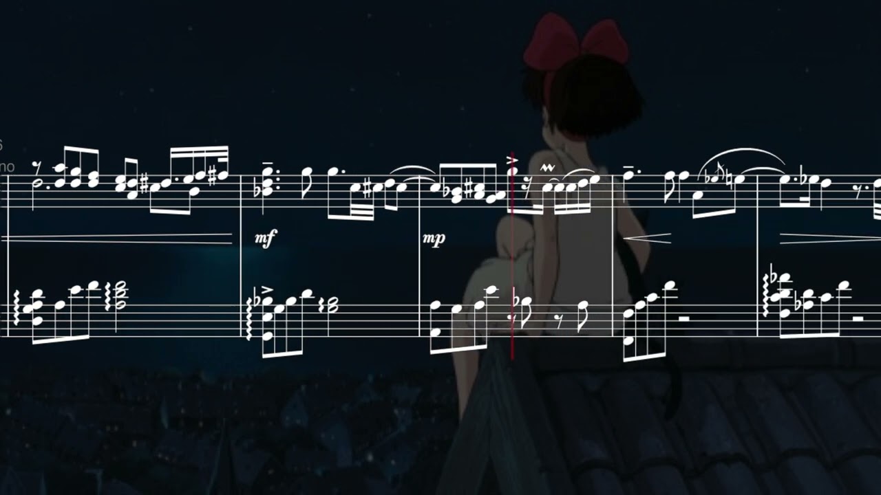 Departure (Kiki's Delivery Service) - Joe Hisaishi (Piano Arrangement)