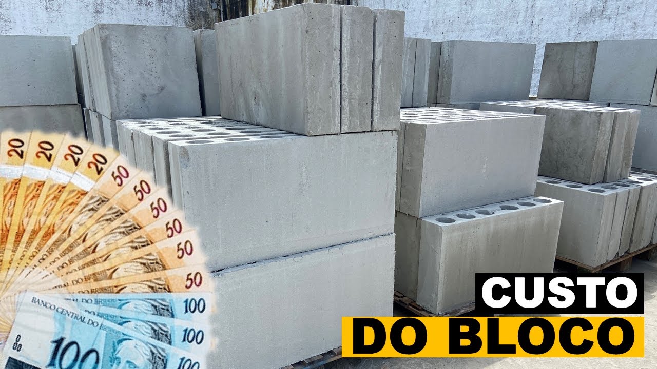 Quanto custa para produzir 1 bloco de concreto celular?