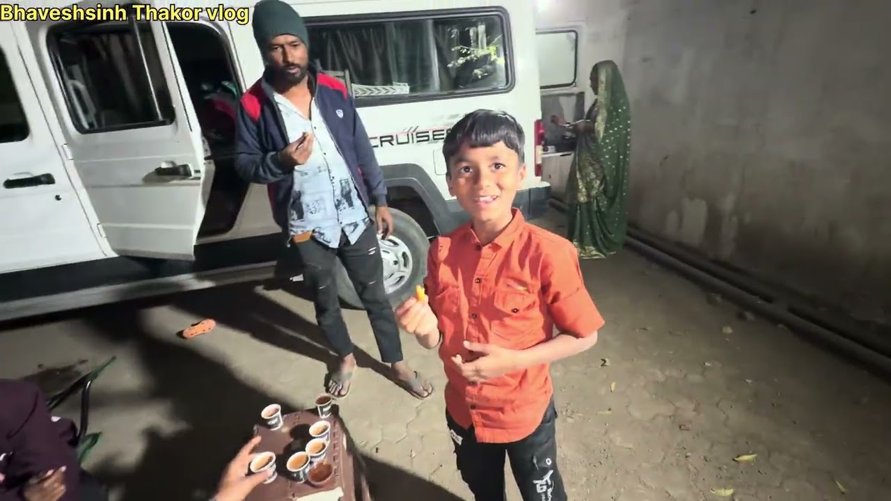 પ્રવાસમાં રોડ ઉપર જાતે ચા બનાવી પીધી ❤️#Bhaveshsinh Thakor vlog #viral #familychannel #familyvideo 