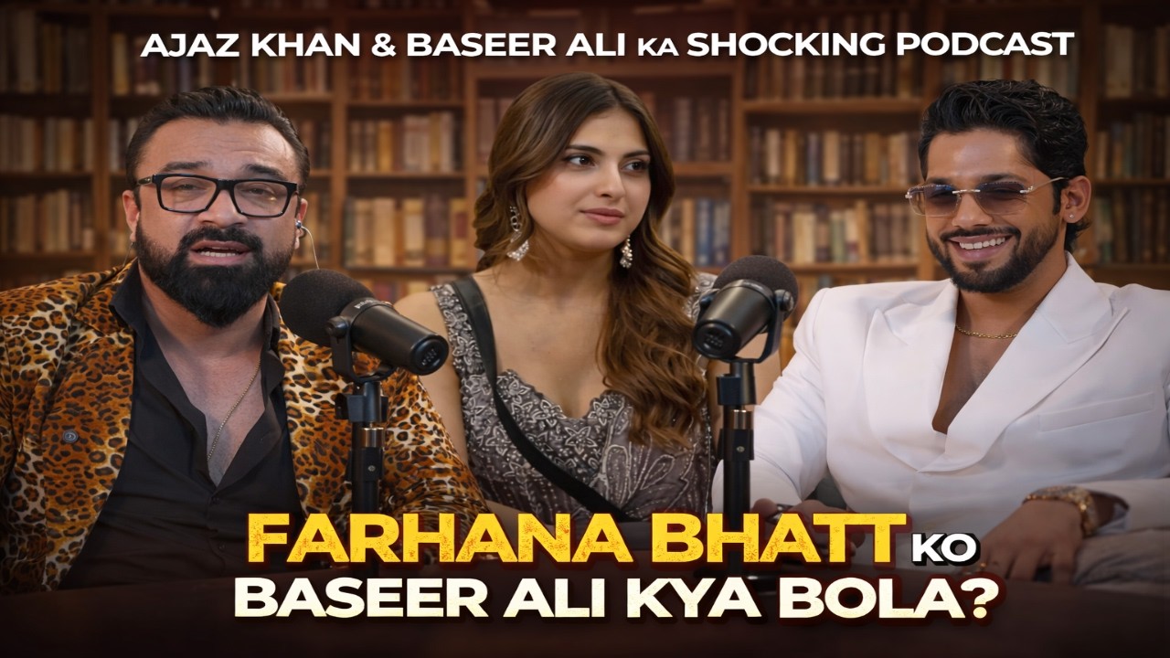 Elvish Yadav Exposed 🔥 Ajaz Khan & Baseer Ali Ka Shocking Podcast | Explosive Podcast