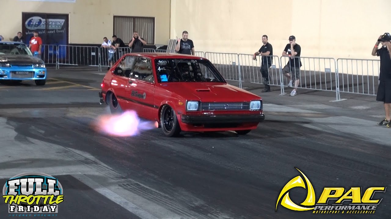 PAC PERFORMANCE  @ SYDNEY DRAGWAY'S FULL THROTTLE FRIDAY 19-02-16