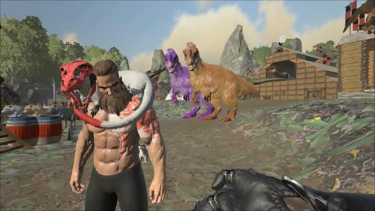 Ark Ragnarok Les Filles s'amusent - Serveur de Nessendyl Gaming