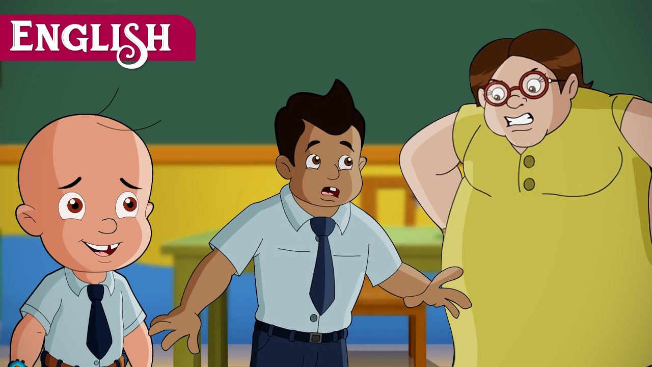 Mighty Raju - Classroom Fun | English Cartoons for Kids | Fun Kids Videos