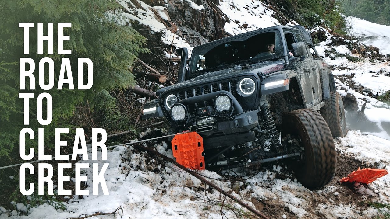 The Road To Clear Creek | Jeep Gladiator CRAZY Solo Off-Road Adventure
