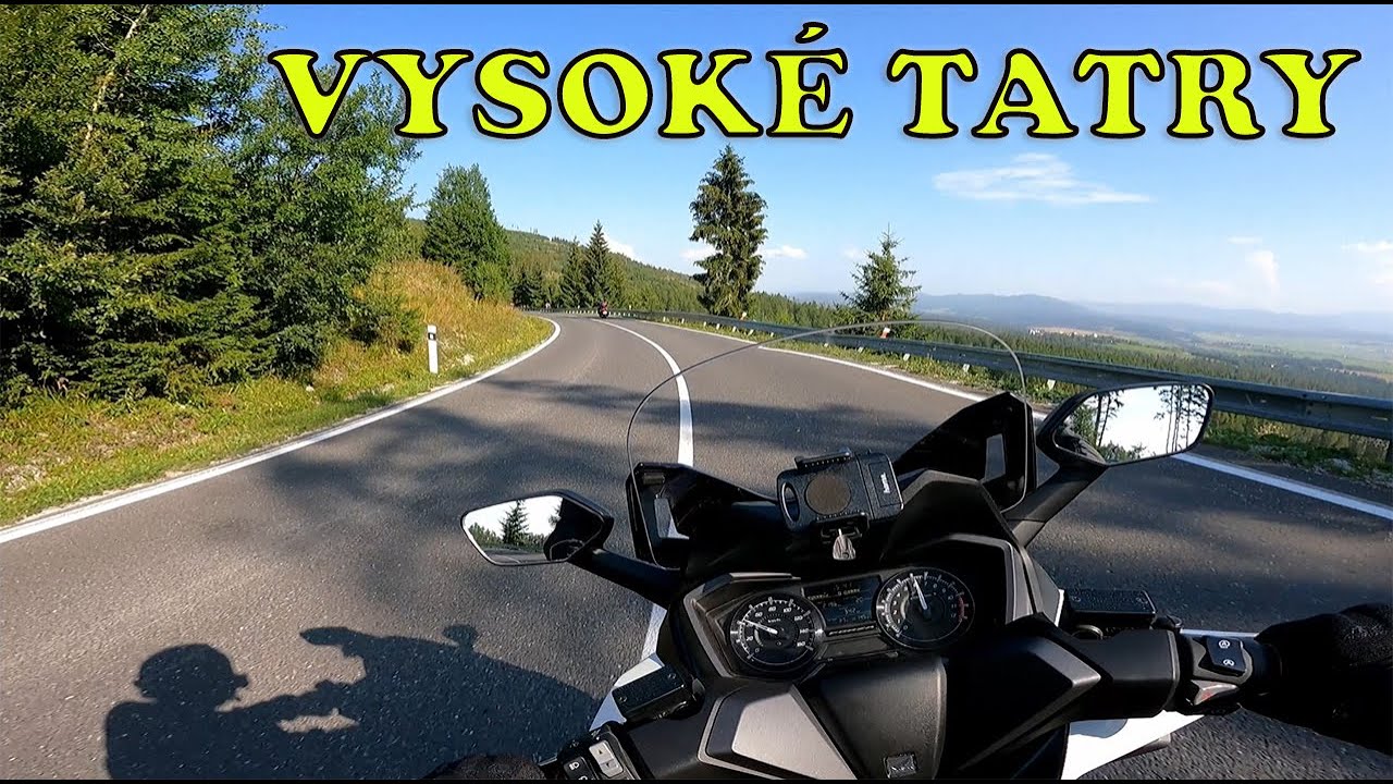 Vetračka #5 Trip Vysoké Tatry. Vyskúšal som si 300-kový skúter. Honda Forza 125 nesklamala 👍