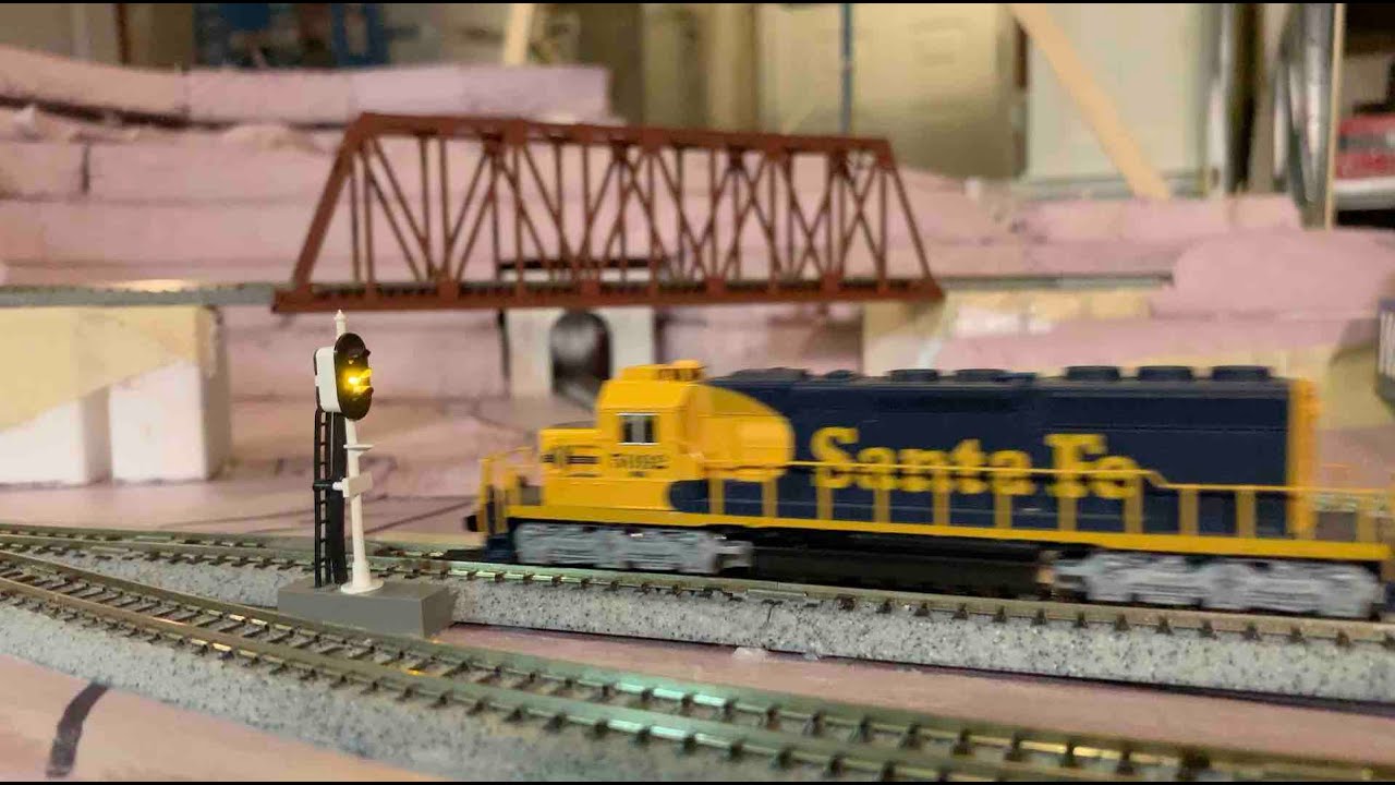 Kato N Scale 3-Color Automatic Signal Converted To A Manual Switch For DCC