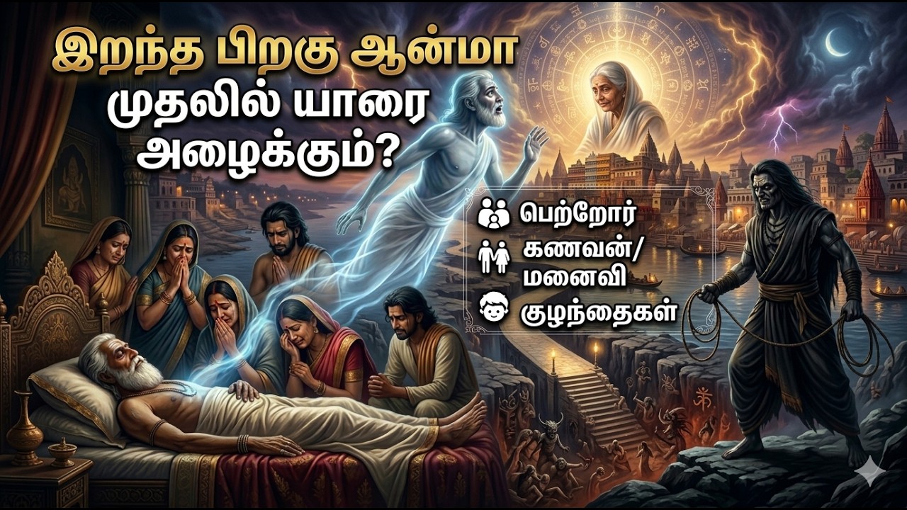கருட புராணம் சொல்லும் அதிர்ச்சி உண்மை! 😱 Death Secrets Tamil #BrightRoots