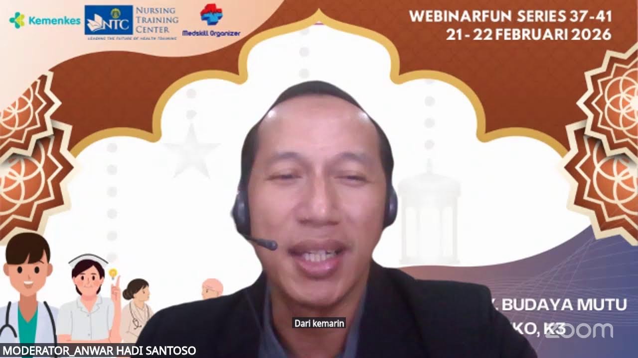 Webinarfun Budaya Mutu BLS dan K3