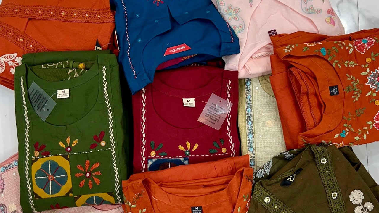Offer sale 💃premium quality ￼ three piece Kurti sets order to WhatsApp 7659979790🥰