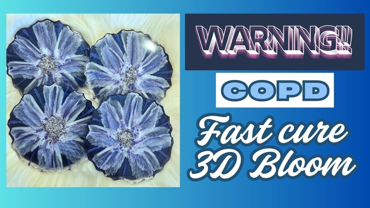 (1033)  Trying Let's Resin Fast Cure 3D Bloom Effect ...    It Worked!  02/18/25