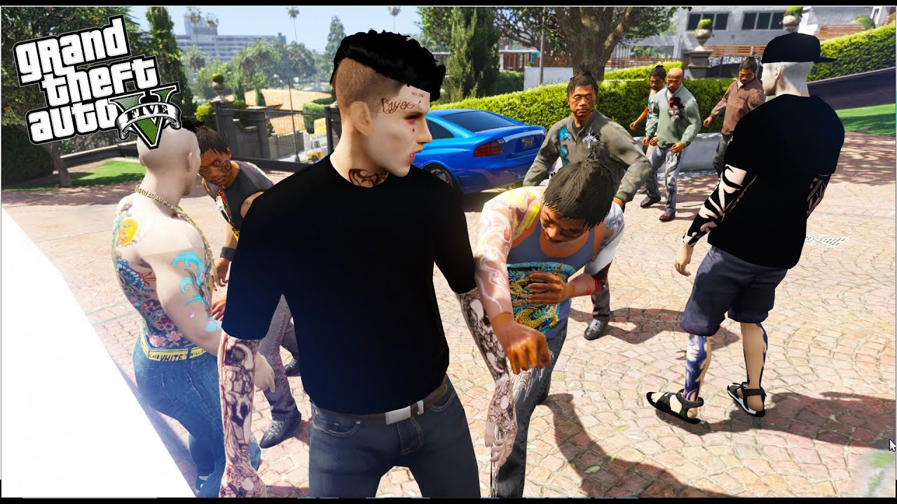 GTA 5 Mod - Đại Ca Vi C&aacute; Về Thăm Anh Em ( Giang Hồ Huyết Chiến ) #1