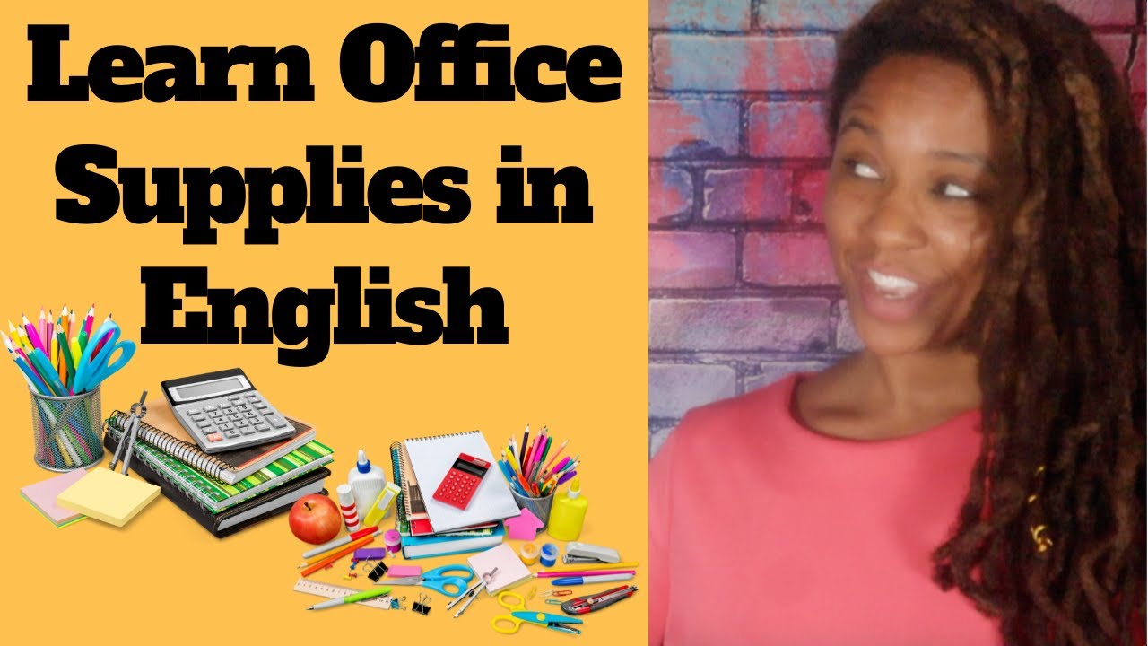 Office Supplies Vocabulary in English