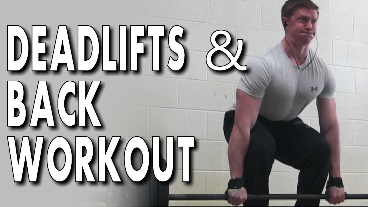 HEAVY DEADLIFTS & BACK WORKOUT FOR A WIDE BACK